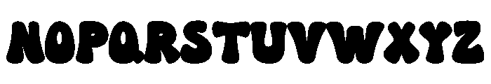 Groovy Pop Soda Solid Font LOWERCASE