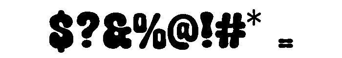 Groovy Pro Font OTHER CHARS