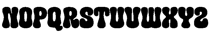 Groovy Pro Font UPPERCASE