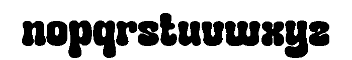 Groovy Pro Font LOWERCASE