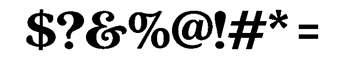 Groovy Spark Font OTHER CHARS
