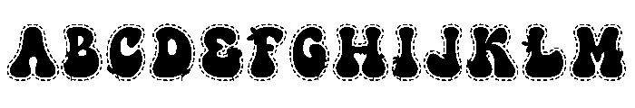 Groovy Spring Font UPPERCASE
