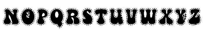 Groovy Spring Font LOWERCASE