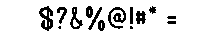 Groovy Stories Font OTHER CHARS