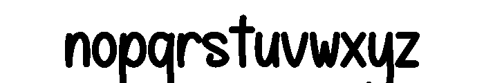 Groovy Stories Font LOWERCASE