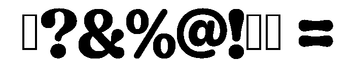 Groovy Vibes Regular Font OTHER CHARS