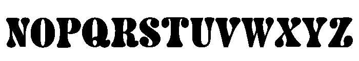 Groovy Wanderer Regular Font LOWERCASE