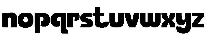 Groovy Whimsy Font LOWERCASE