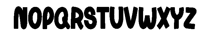 GroovyCrayon-Red Font LOWERCASE