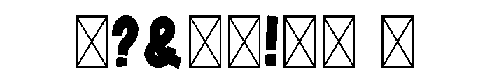 GroovyCrayon-Yellow Font OTHER CHARS