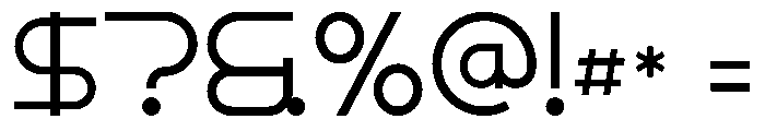 Grople Font OTHER CHARS