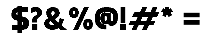 Groptika Regular Font OTHER CHARS