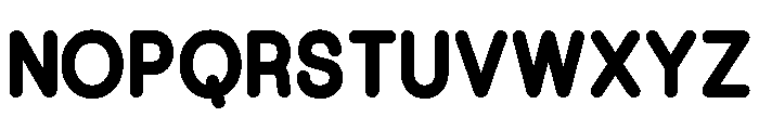 Groshiro Font UPPERCASE
