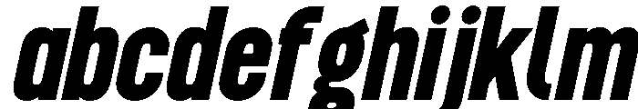 Grotap Black Italic FONT