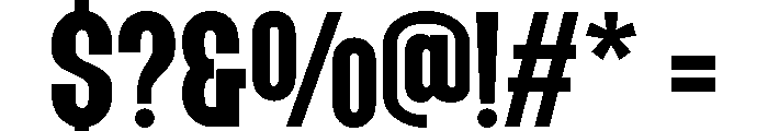 Grotap Black Font OTHER CHARS