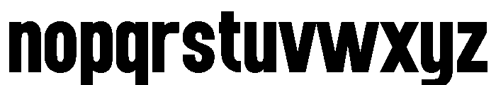 Grotap Black Font LOWERCASE