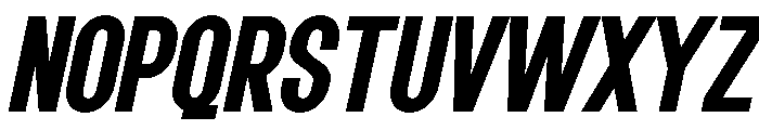 Grotap Bold Italic Font UPPERCASE