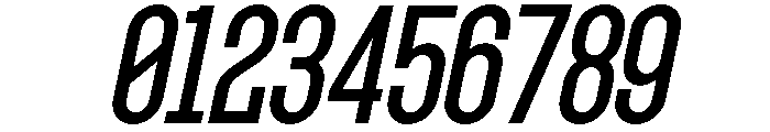 Grotap Italic Font OTHER CHARS