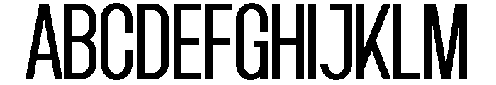 Grotap Light Font UPPERCASE