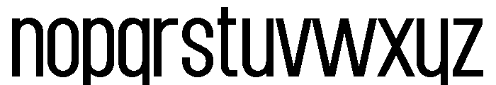 Grotap Light Font LOWERCASE