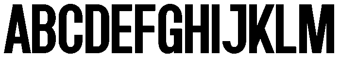 Grotap Semi Bold Font UPPERCASE