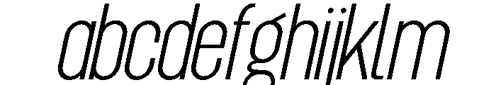 Grotap Thin Italic FONT