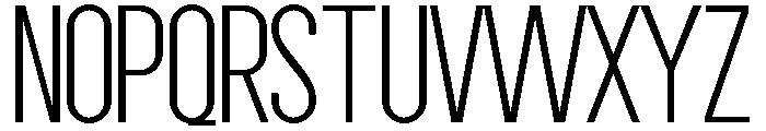 Grotap Thin Font UPPERCASE