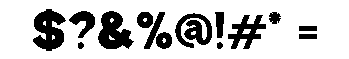 Grotix-Black Font OTHER CHARS