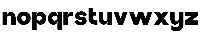 Grotix-Black Font LOWERCASE