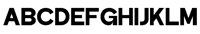 Grotix Extra Bold Font UPPERCASE