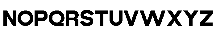 Grotix Extra Bold Font UPPERCASE