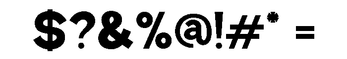 Grotix-ExtraBold Font OTHER CHARS