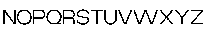 Grotix-ExtraLight Font UPPERCASE