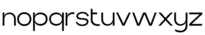 Grotix-ExtraLight Font LOWERCASE
