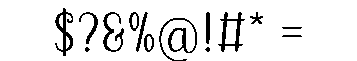 Grouchy Font OTHER CHARS