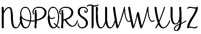 Grouchy Font UPPERCASE