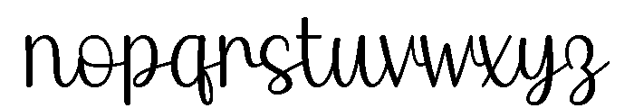 Grouchy Font LOWERCASE