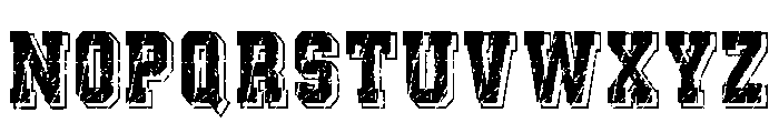 Ground Forces Regular Font LOWERCASE