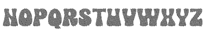 Groval Lined Regular Font UPPERCASE