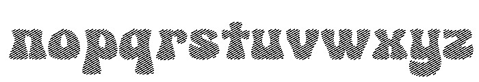 Groval Lined Regular Font LOWERCASE