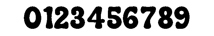 Grove Chunky Font OTHER CHARS