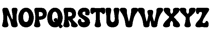 Grove Chunky Font UPPERCASE