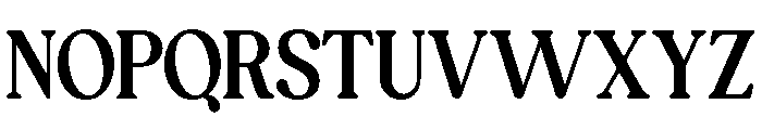 Grove Peach Regular Font UPPERCASE