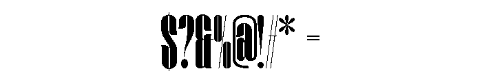 Grovian Font OTHER CHARS