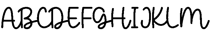 Grow Better Font UPPERCASE