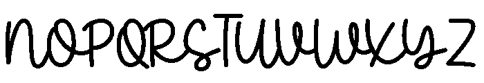 Grow Better Font UPPERCASE