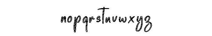 GrowthMindset Font LOWERCASE