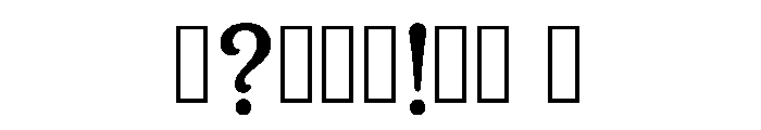 Gruel Regular Font OTHER CHARS