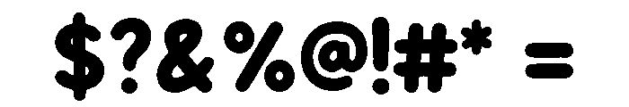 Gruiby Regular Font OTHER CHARS