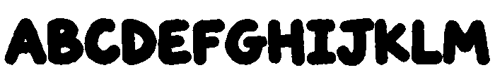 Gruiby Regular Font UPPERCASE